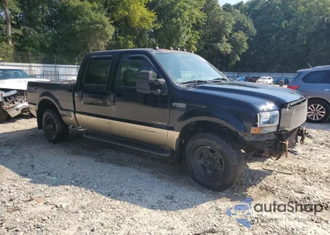 2000 Ford F250 Super Duty from USA, damaged, VIN 1FTNW20F2YED13005
